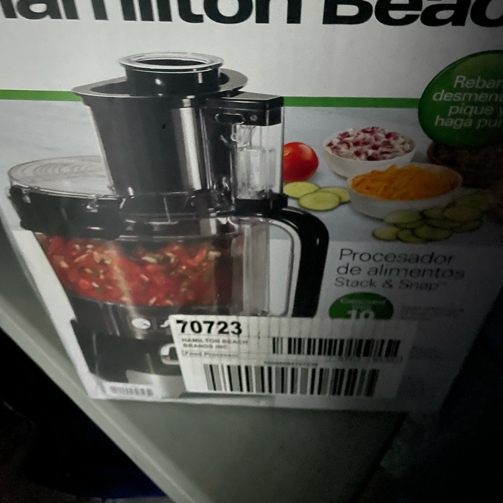 Hamilton beach food processor
